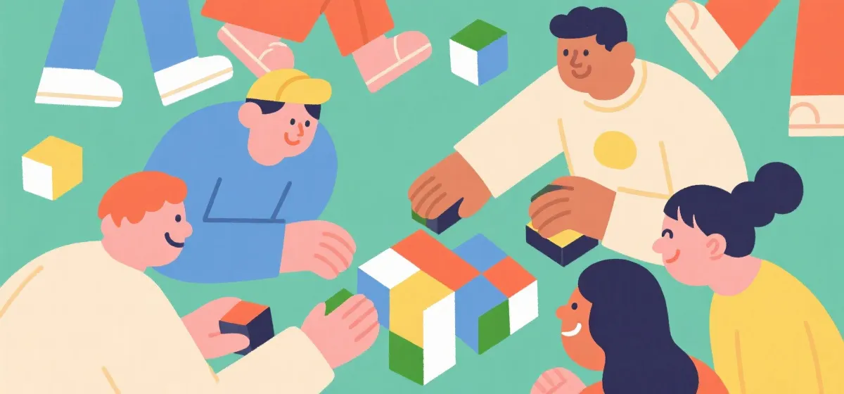 欢乐麻将平台 - 在线欢乐麻将免费玩插画